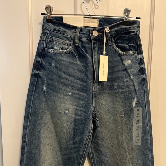 Women's Buckle (gilded intent) 90's loose fit jeans SZ 24 waist - Picture 5 of 7